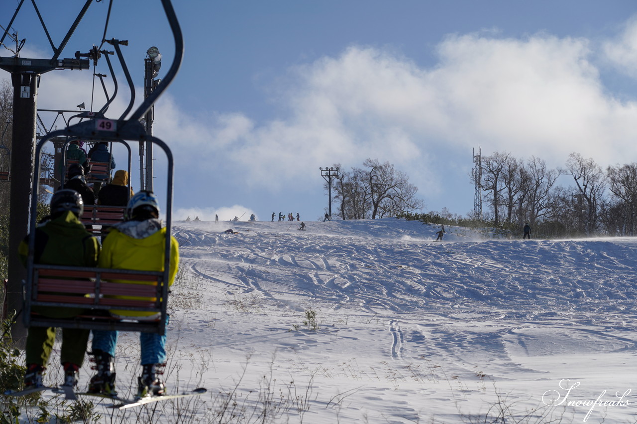 天然雪100％！本日、中山峠スキー場がゲレンデオープン♪ 2019-2020 北海道スキー＆スノーボードシーズンの開幕です(*^^)v